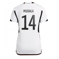 Dres Njemačka Jamal Musiala #14 Domaci za Žensko SP 2022 Kratak Rukav